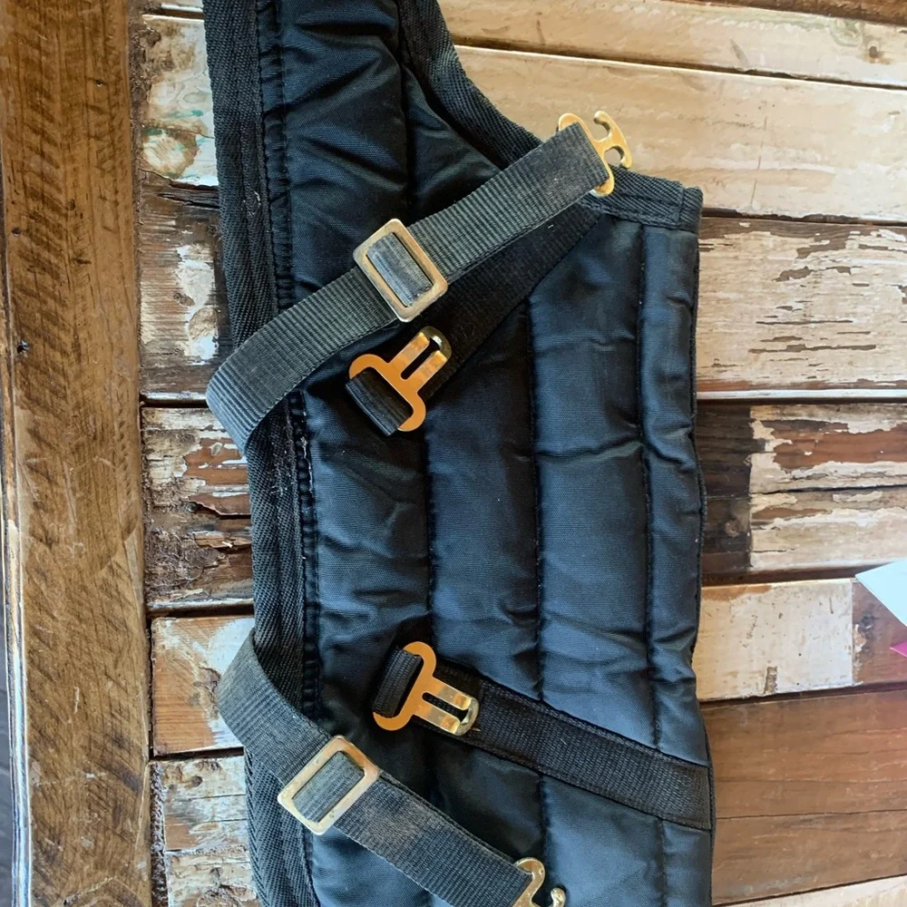 Dura-tech black size small insulated dog coat